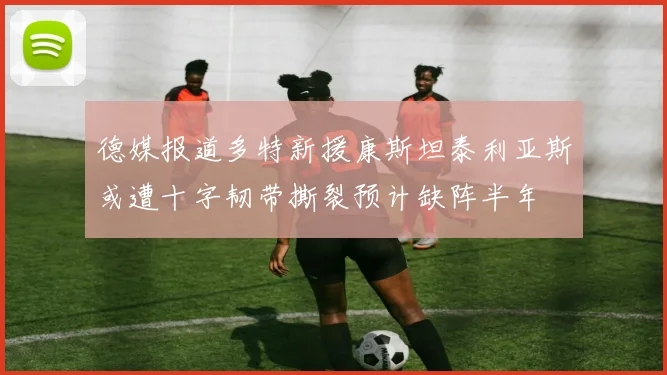 德媒报道多特新援康斯坦泰利亚斯或遭十字韧带撕裂预计缺阵半年